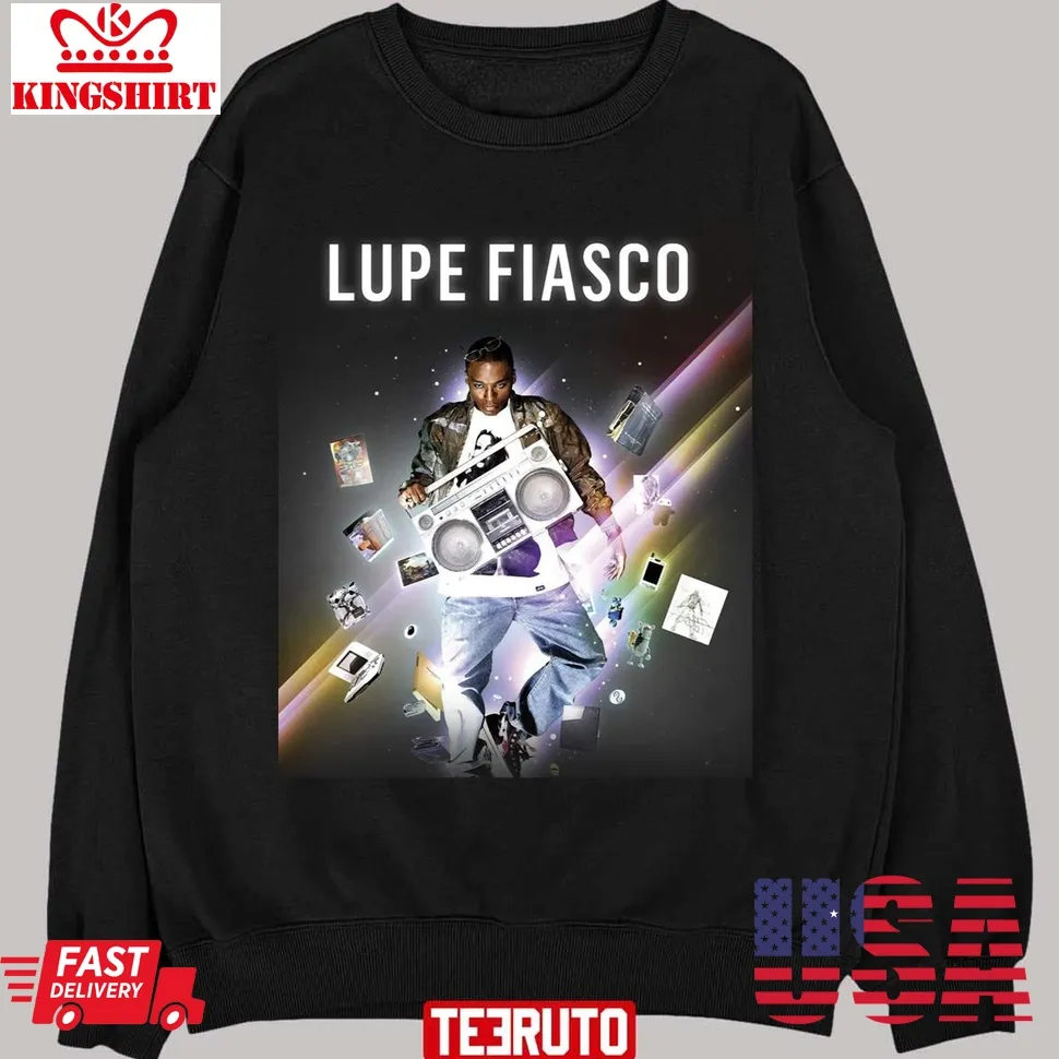 Lupe American Tour 2020 Lupe Fiasco Unisex Sweatshirt Plus Size