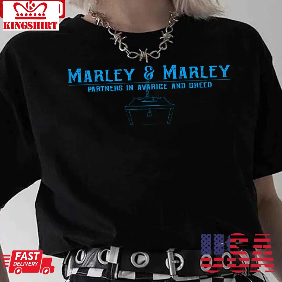 Marley And Marley Christmas Unisex T Shirt Plus Size