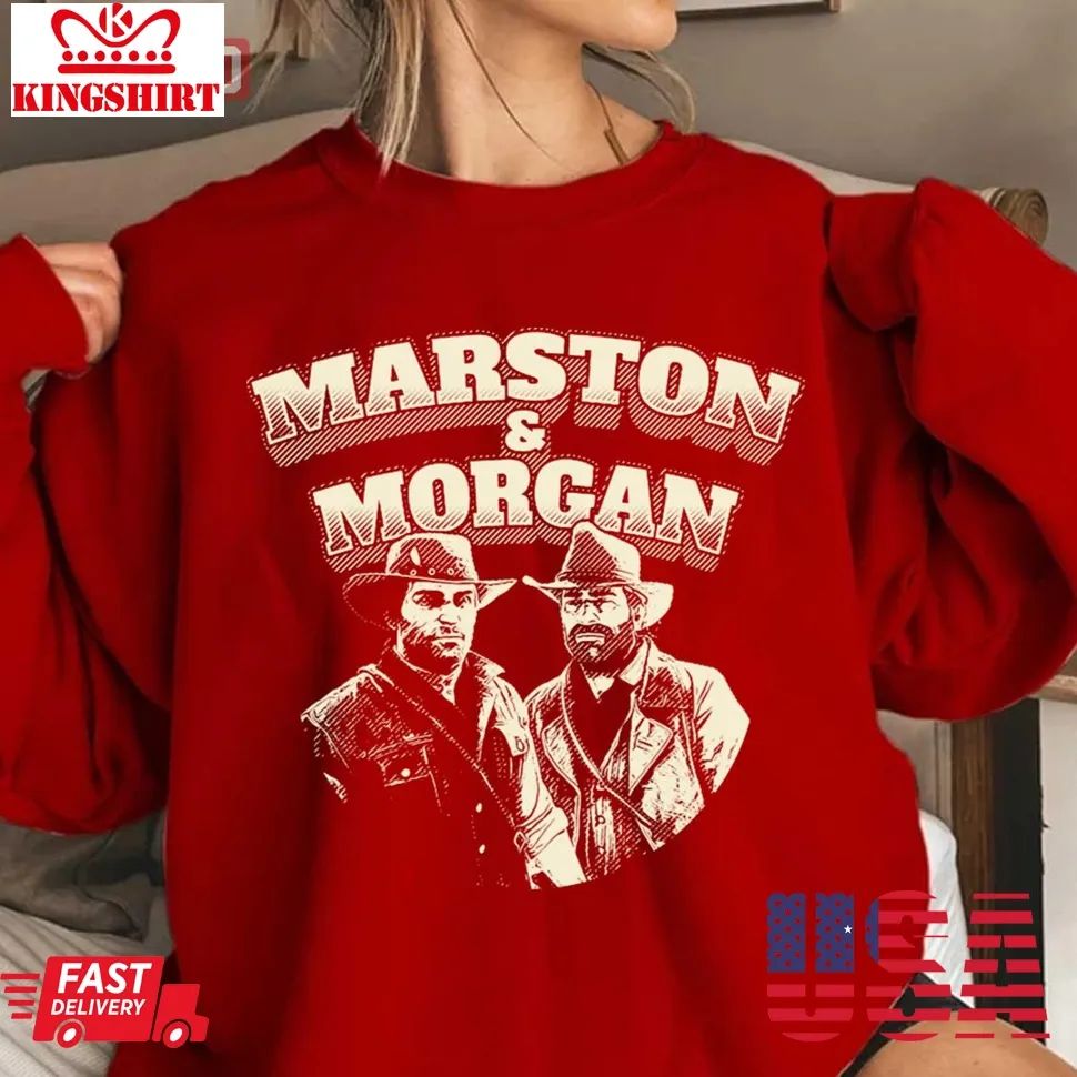 Marston And Morgan Red Dead Redemption Unisex Sweatshirt Unisex Tshirt
