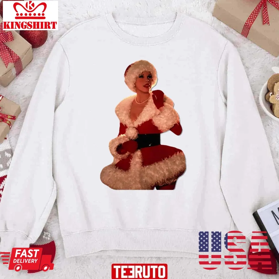 Martha May Whovier Santa Baby Unisex Sweatshirt Unisex Tshirt