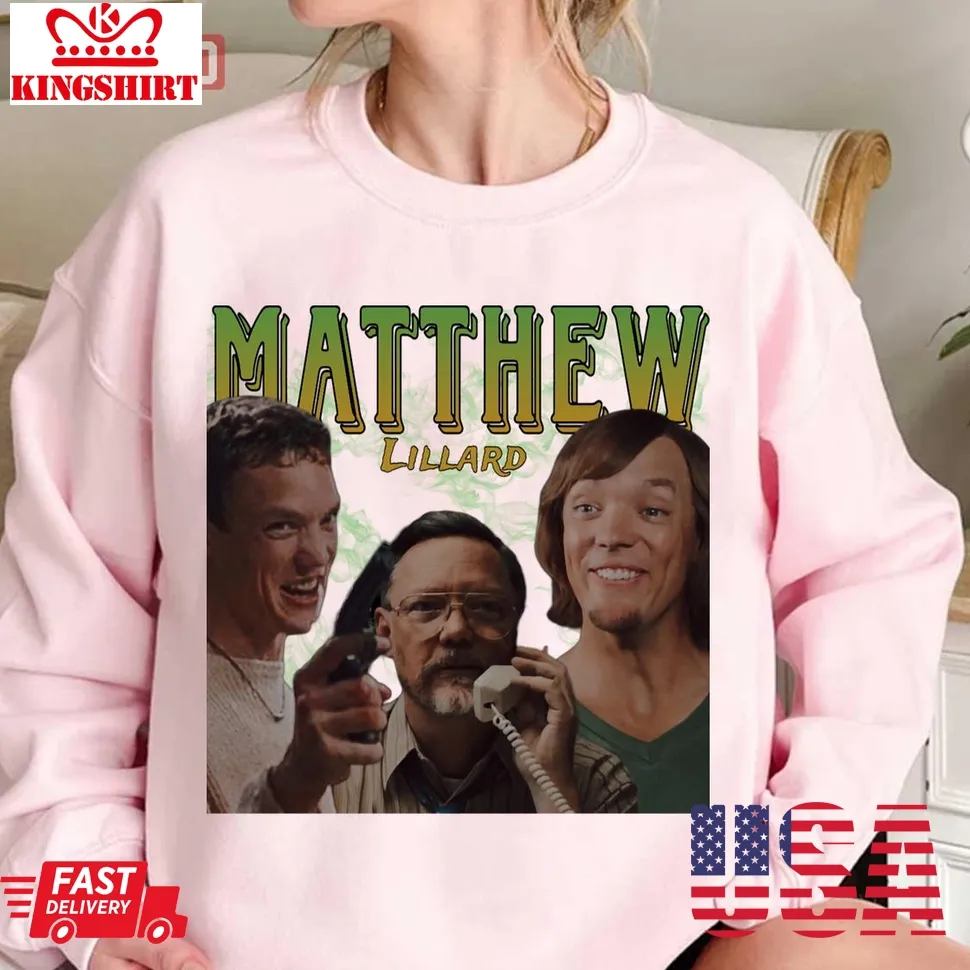 Matthew Lillard Unisex Sweatshirt Size up S to 4XL