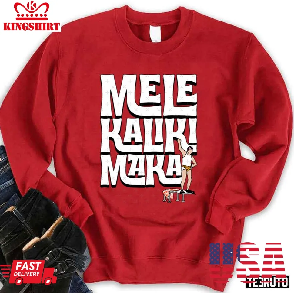 Mele Kalikimaka Christmas Song And Flowers 2023 Sweatshirt Plus Size