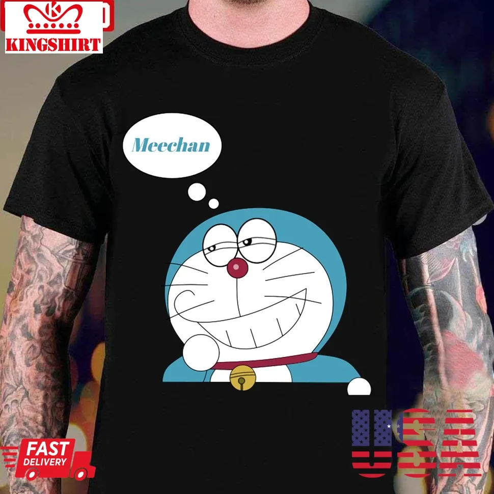 Meme Face Doraemon Unisex T Shirt Plus Size