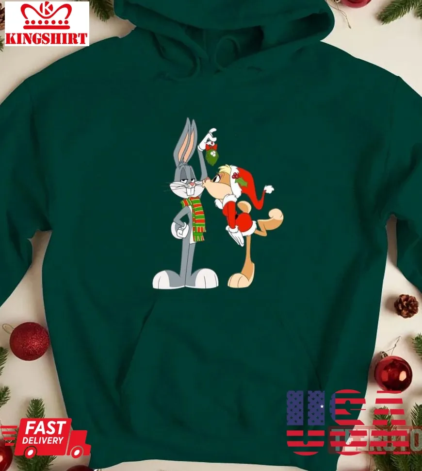 Merry Christmas Looney Toons Unisex Sweatshirt Plus Size