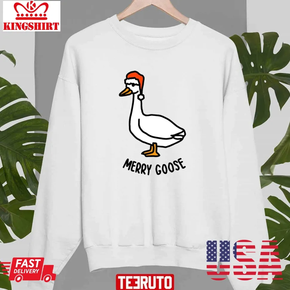 Merry Goose Unisex Sweatshirt Plus Size