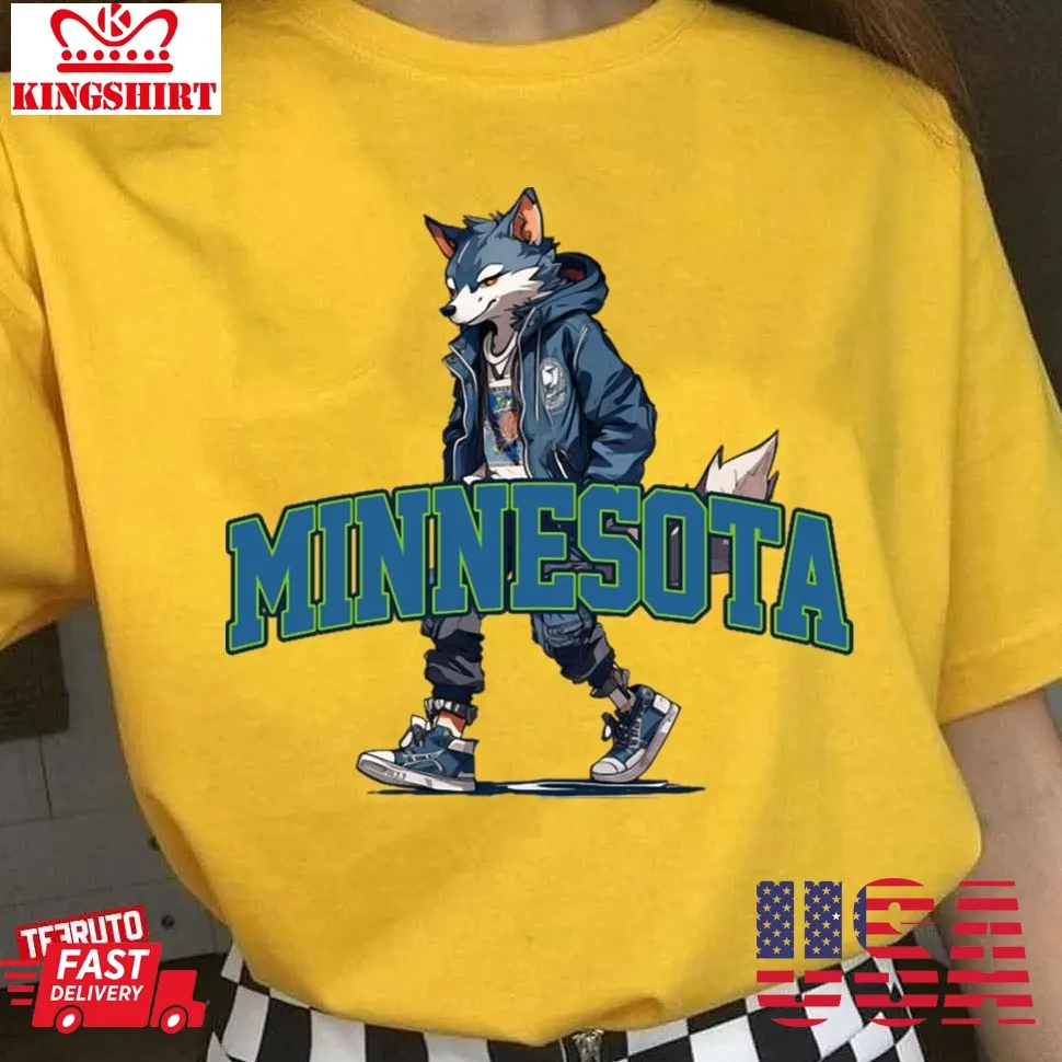 Minnesota Basketball Hype Beast Mascot Unisex T Shirt Unisex Tshirt