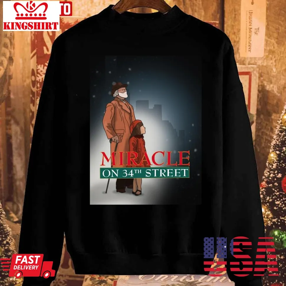 Miracle On 34Th Street Christmas Movie 1994 Mara Wilson Unisex Sweatshirt Unisex Tshirt