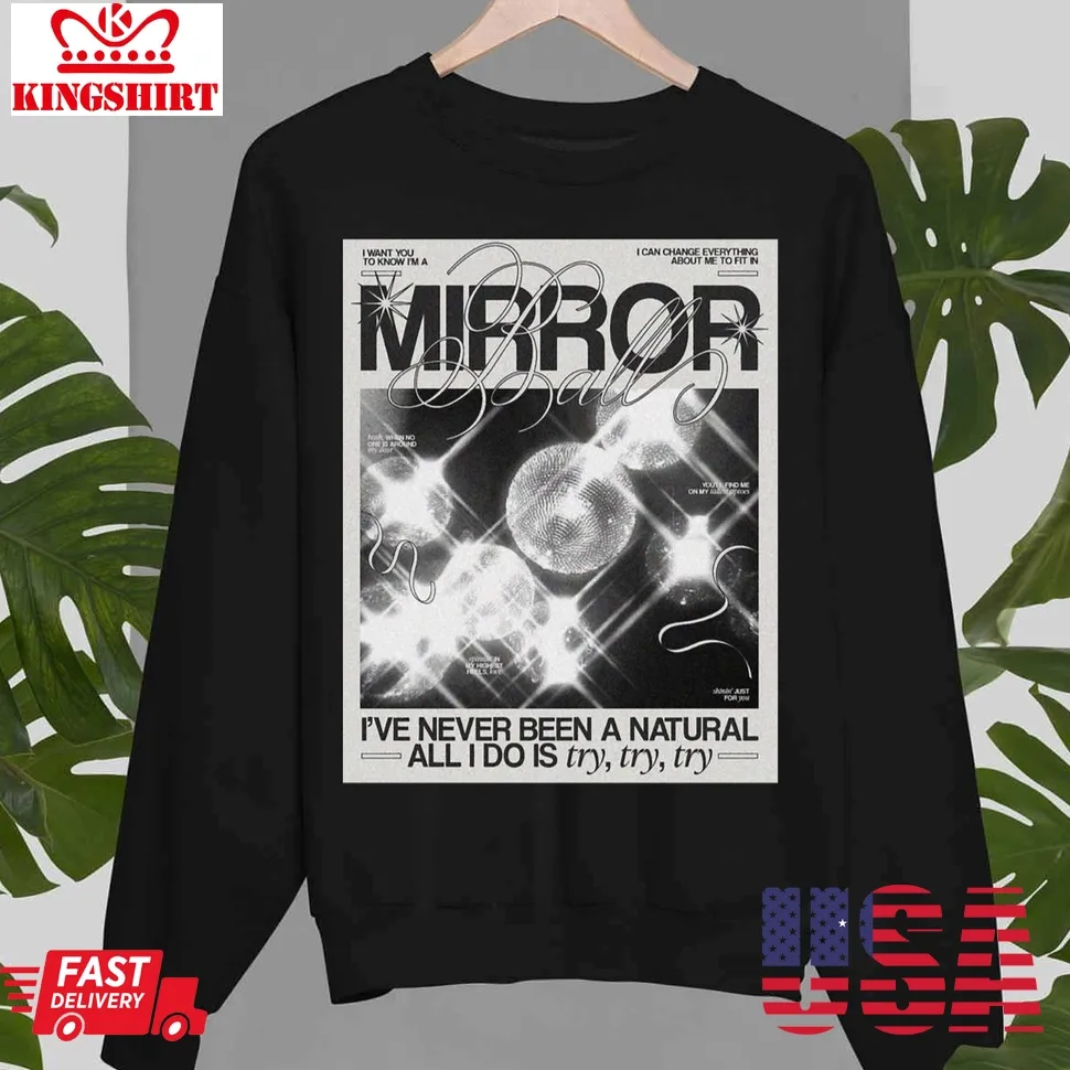 Mirrorball Swift Album Taylor Swift Unisex Sweatshirt Unisex Tshirt
