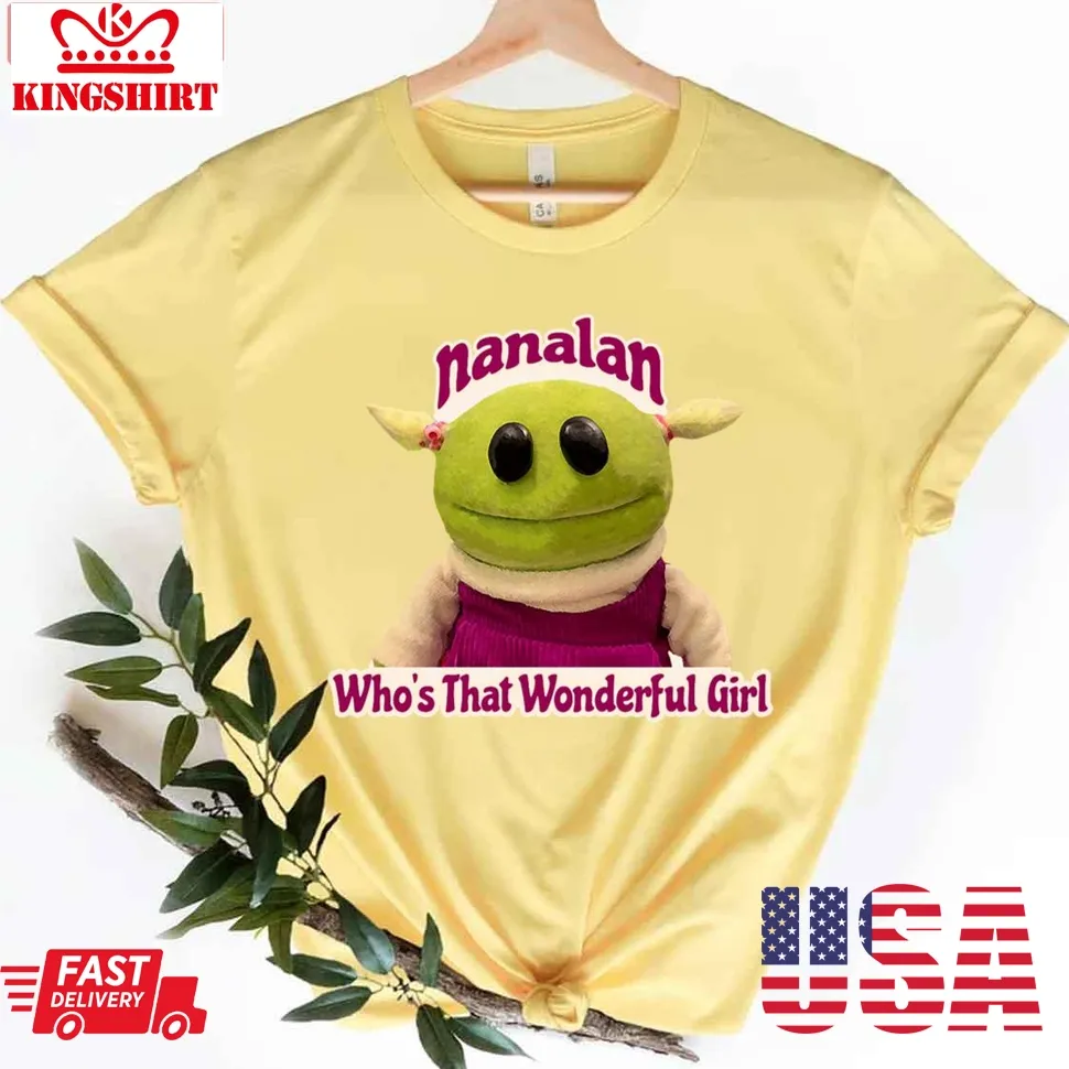 Nanalan, Who's That Wonderful Girl Design Unisex T Shirt Unisex Tshirt