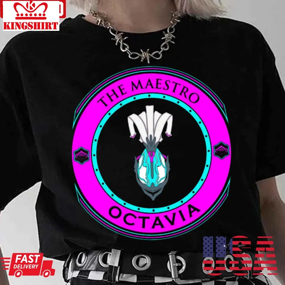 Octavia Limited Warframe Unisex T Shirt Size up S to 4XL