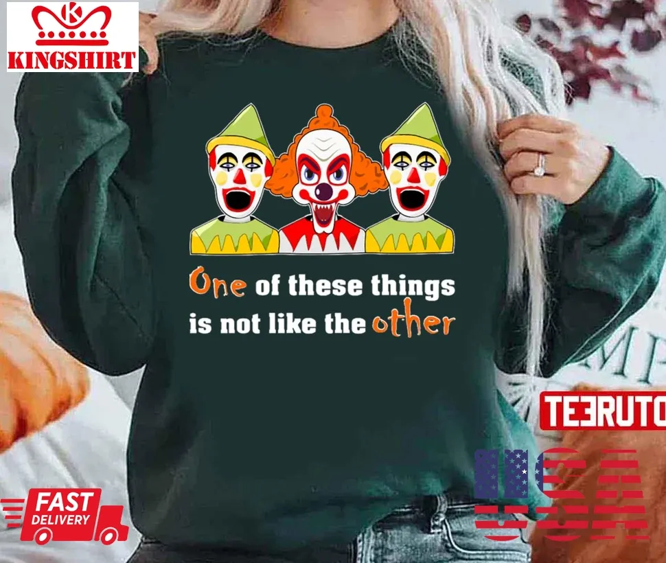 One Of These Things Is Not Like The Other Unisex Sweatshirt Plus Size