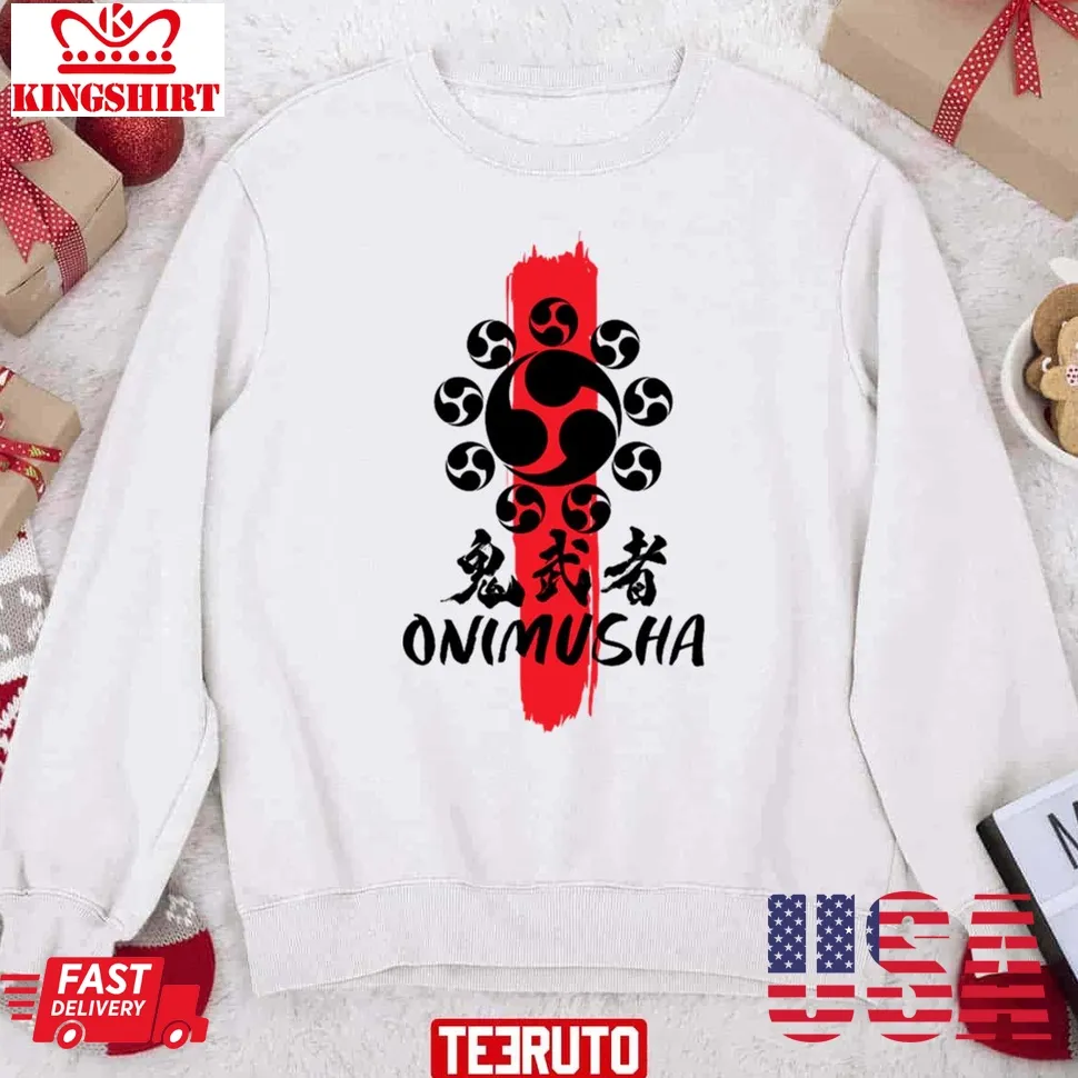 Onimusha Kamon Unisex Sweatshirt Size up S to 4XL