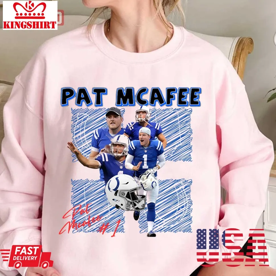 Pat Mcafee Colts Unisex Sweatshirt Size up S to 4XL