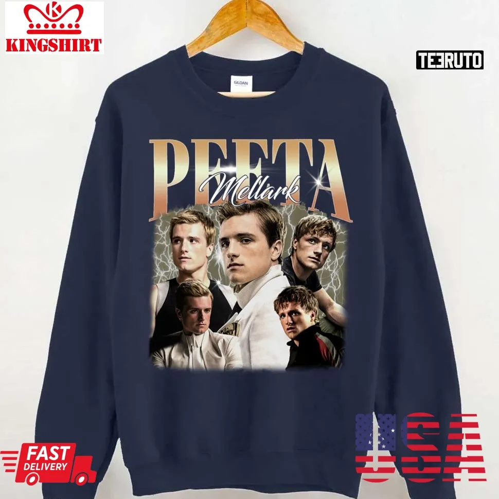 Peeta Mellark Hunger Game Mellark Unisex Sweatshirt Size up S to 4XL