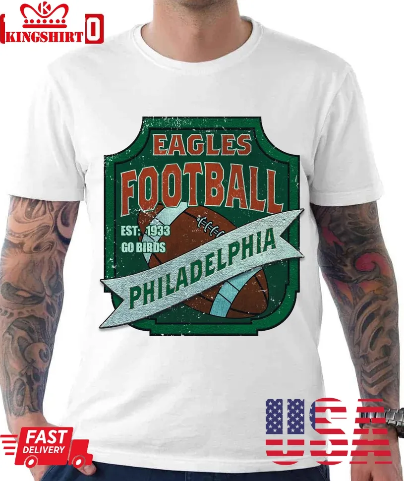 Philadelphia Eagles Football Go Birds Go Unisex T Shirt Size up S to 4XL