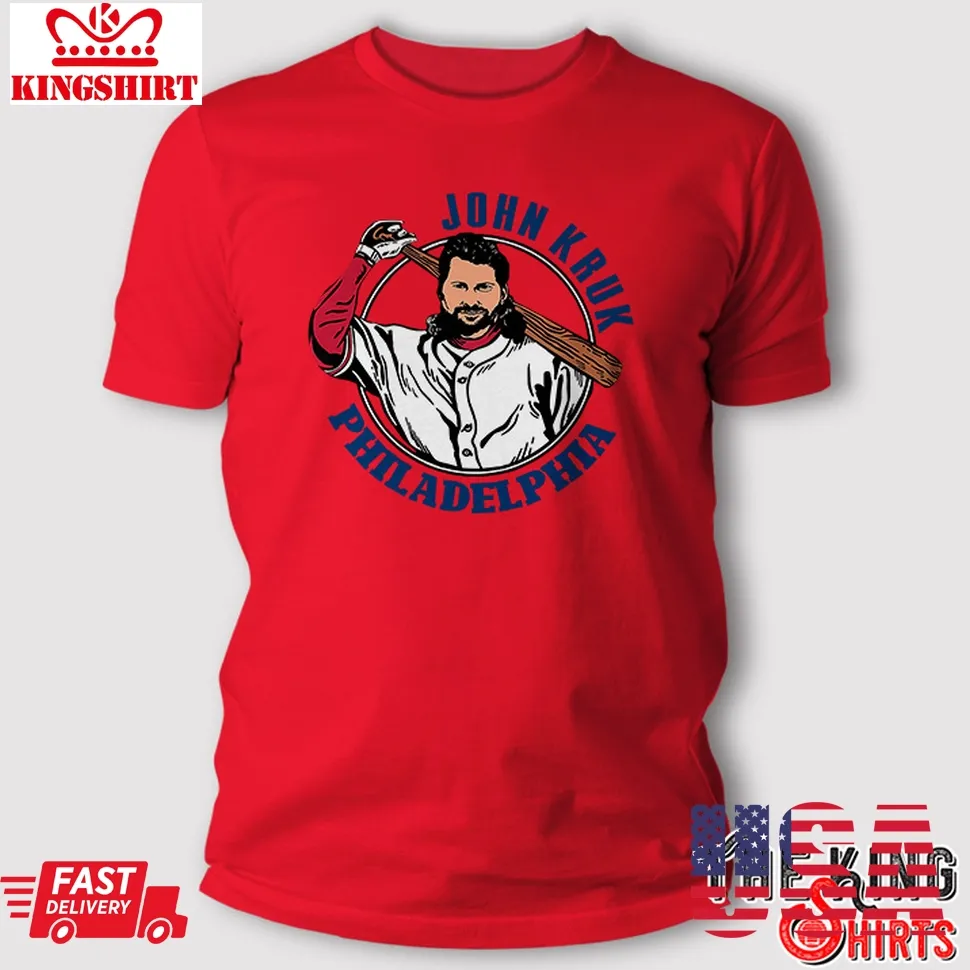 Philadelphia Phillies John Kruk T Shirt Unisex Tshirt