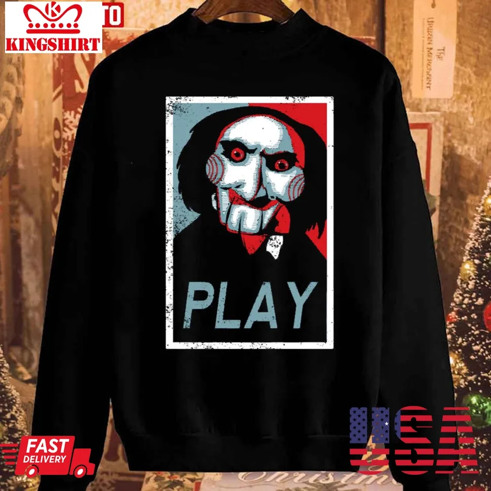 Play Devil Christmas Unisex Sweatshirt Plus Size