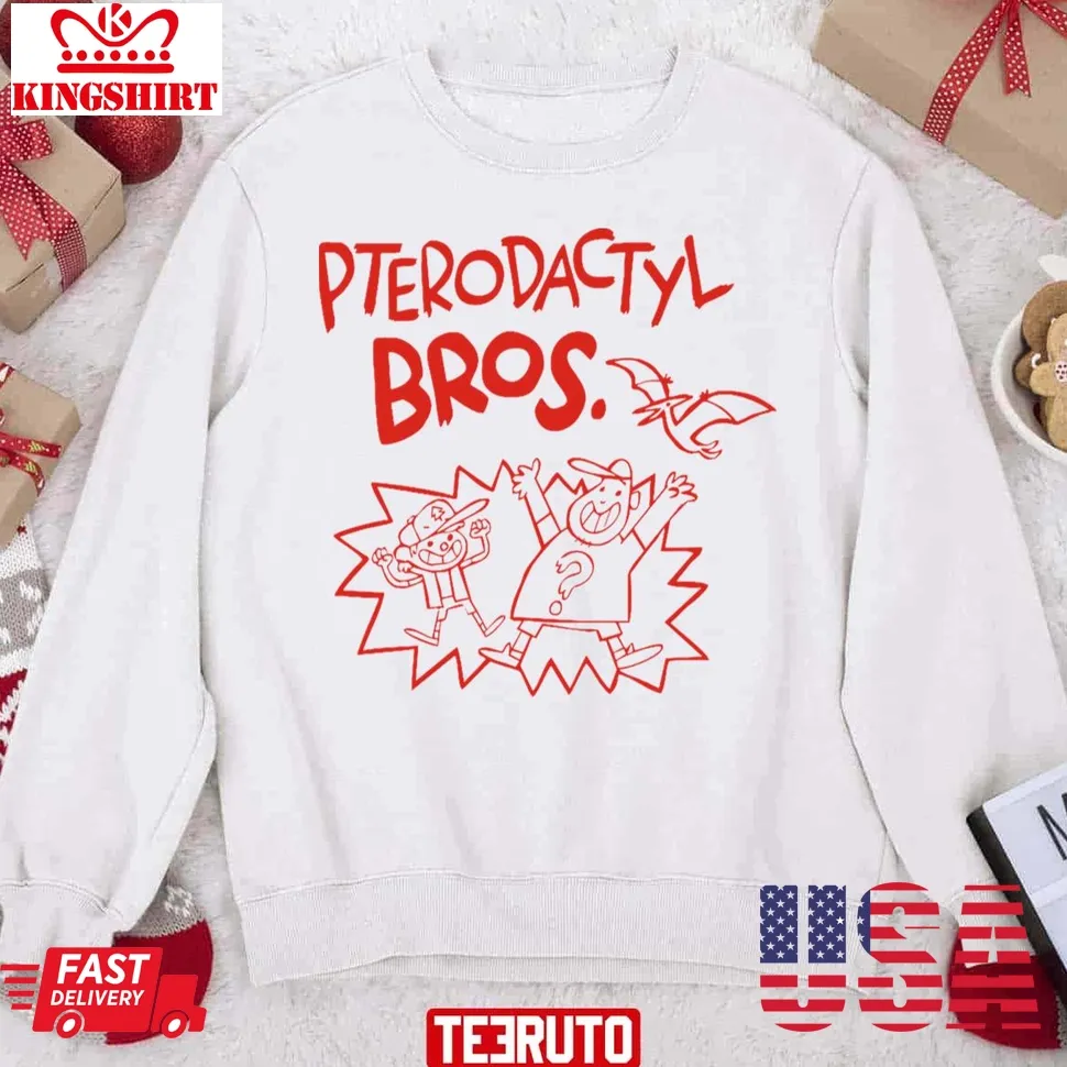 Pterodactyl Bros Gravity Falls Unisex Sweatshirt Size up S to 4XL