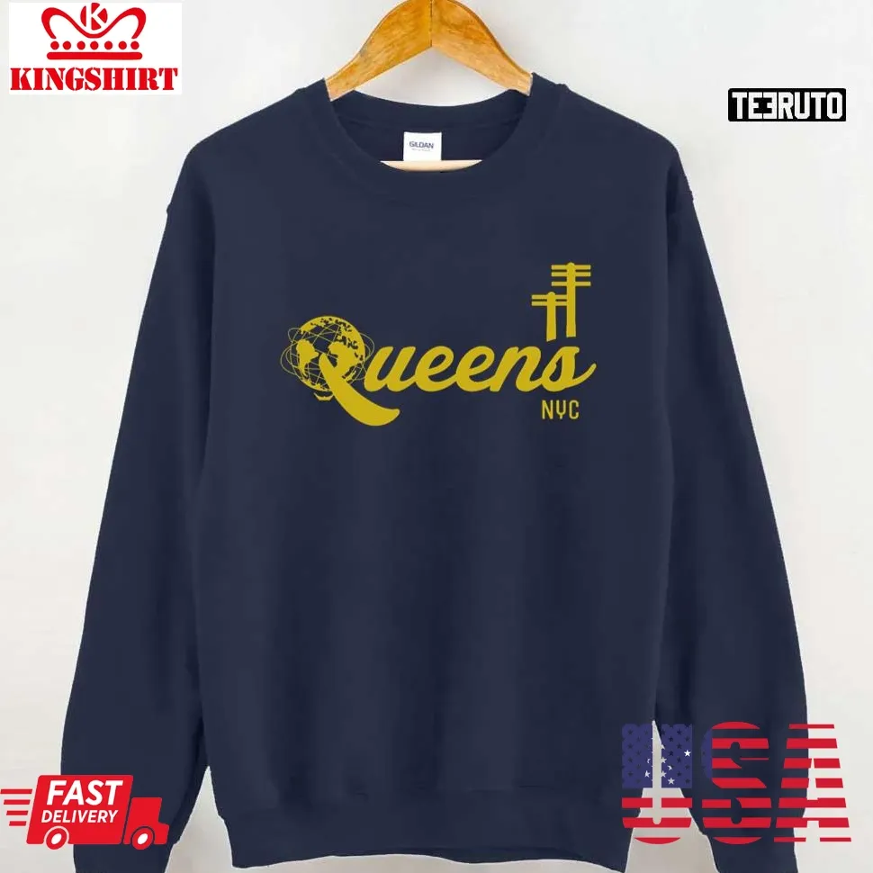 Queens Nyc Logo Unisex Sweatshirt Unisex Tshirt