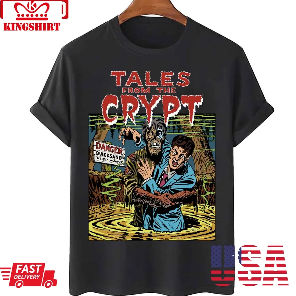 Quicksand Tales From Crypt Unisex T Shirt Plus Size