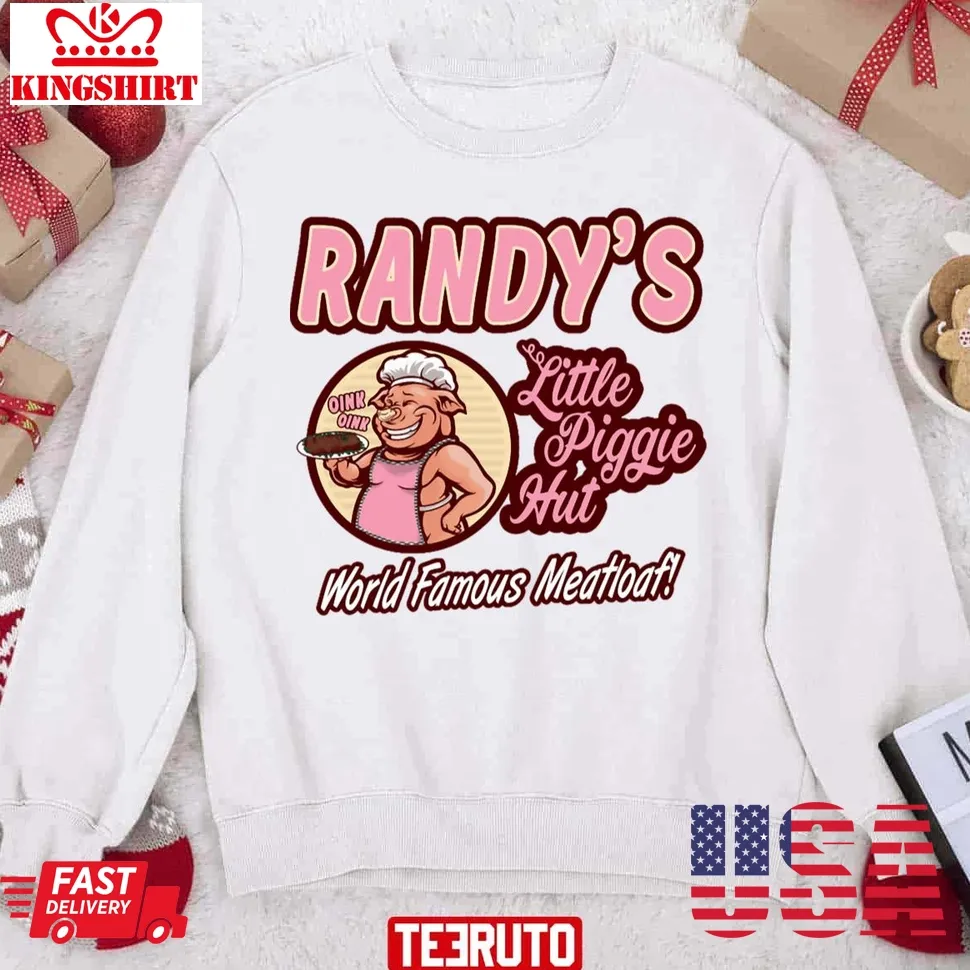 Randy's Little Piggie Hut Unisex Sweatshirt Plus Size