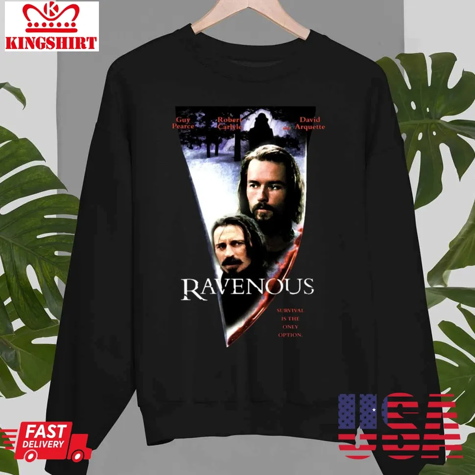 Ravenous Horror Movie Unisex Sweatshirt Size up S to 4XL
