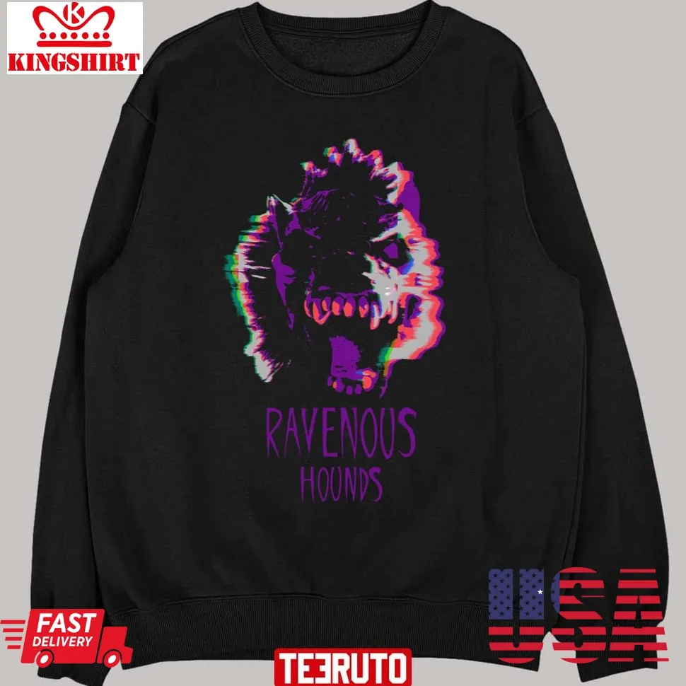 Ravenous Hounds Mask Tee Unisex Sweatshirt Size up S to 4XL