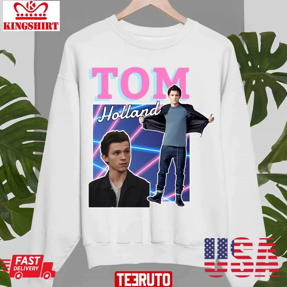 Retro Tom Holland Cute Moment Unisex Sweatshirt Plus Size