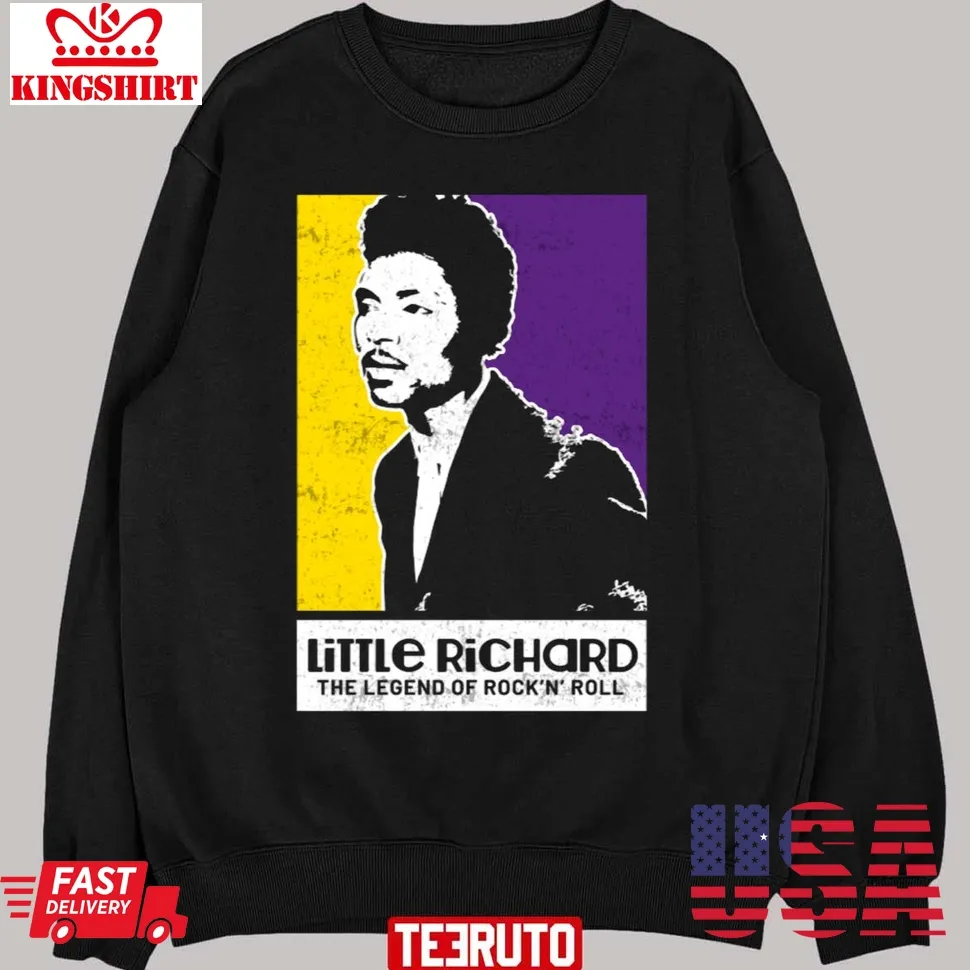 Richard Legend Of Rock And Roll Unisex Sweatshirt Plus Size