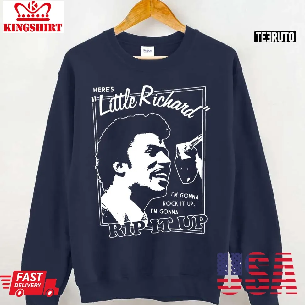 Rit It Up Poster Little Richard Musician Sticker Unisex Sweatshirt Plus Size