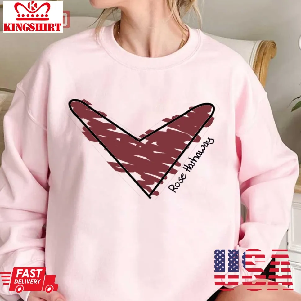 Rose Hathaway Heart Unisex Sweatshirt Unisex Tshirt