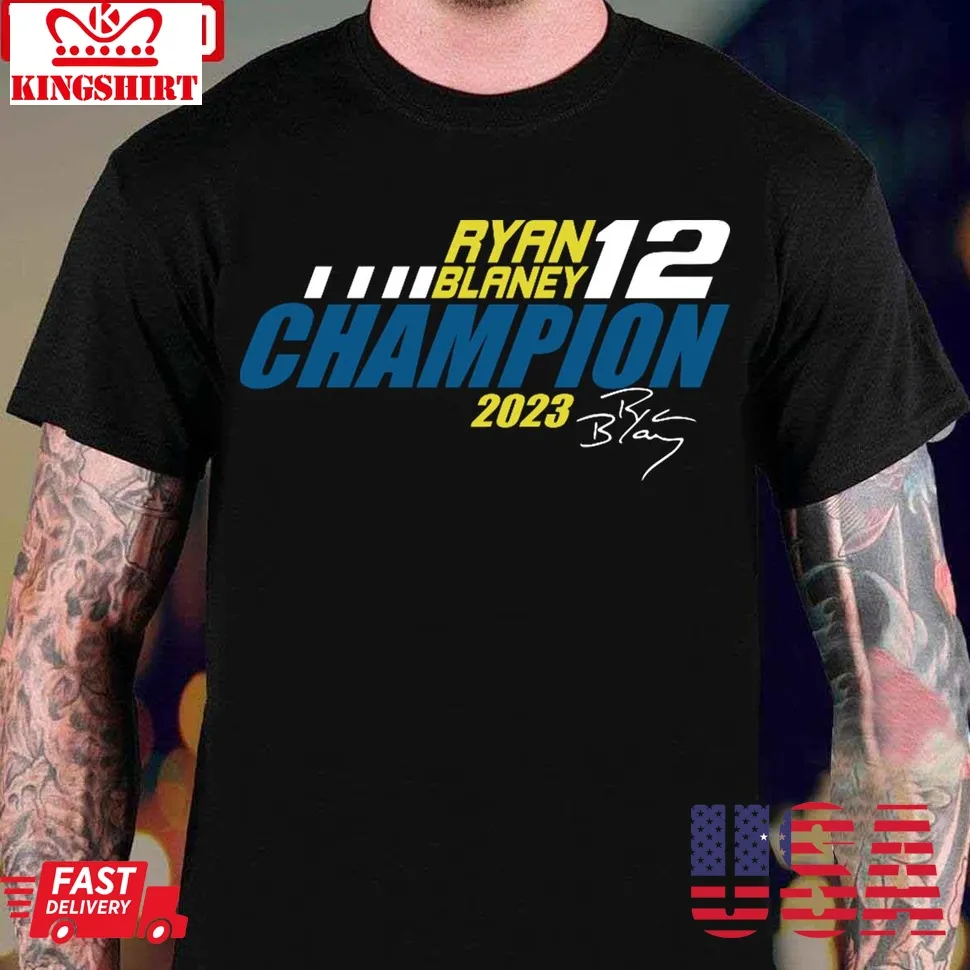 Ryan Blaney Champ Unisex T Shirt Unisex Tshirt