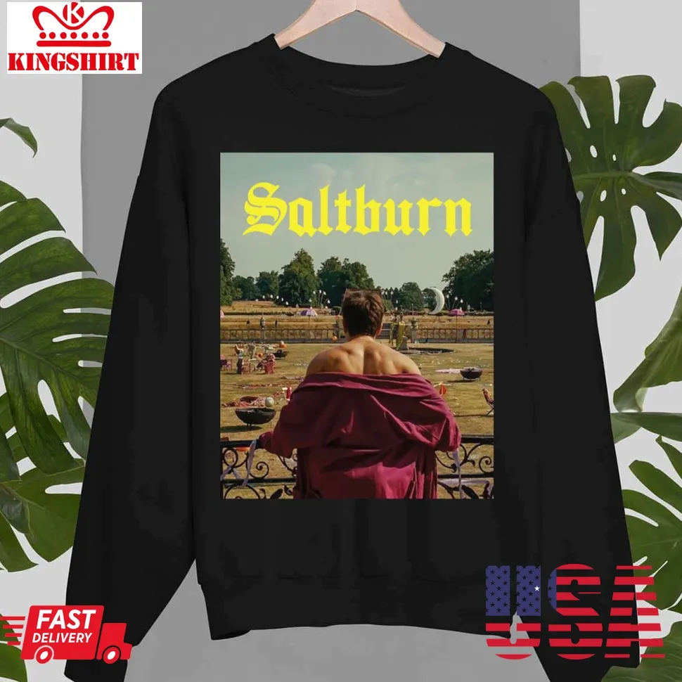 Saltburn Movie Film Jacob Elordi Unisex Sweatshirt Plus Size