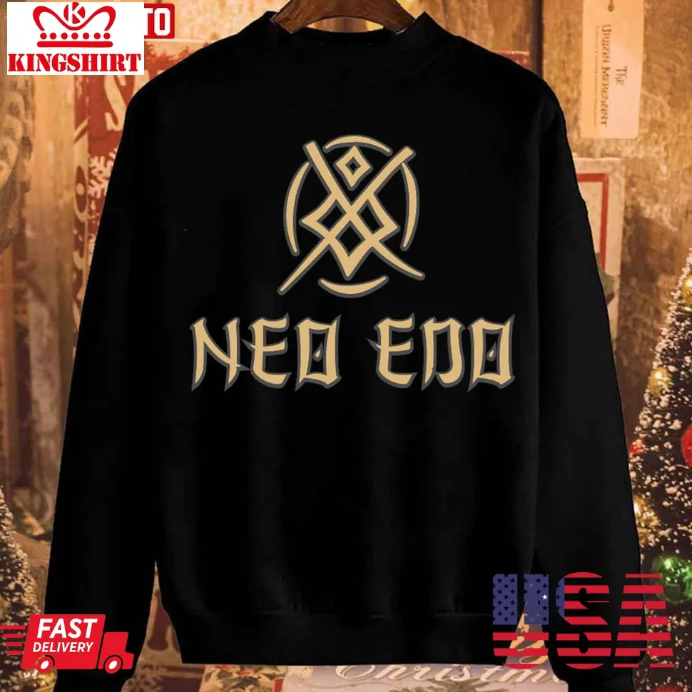 Samurai Rabbit Neo Edo Emblem Unisex Sweatshirt Unisex Tshirt