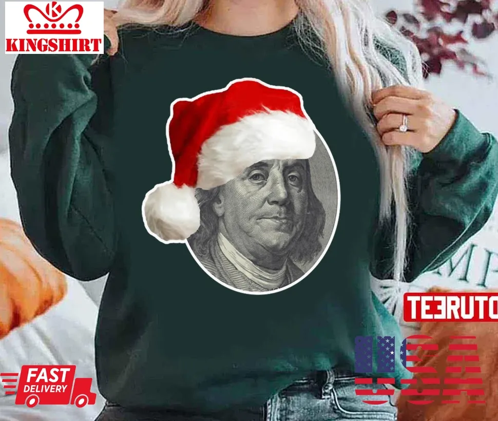 Santa Ben Christmas Unisex Sweatshirt Size up S to 4XL