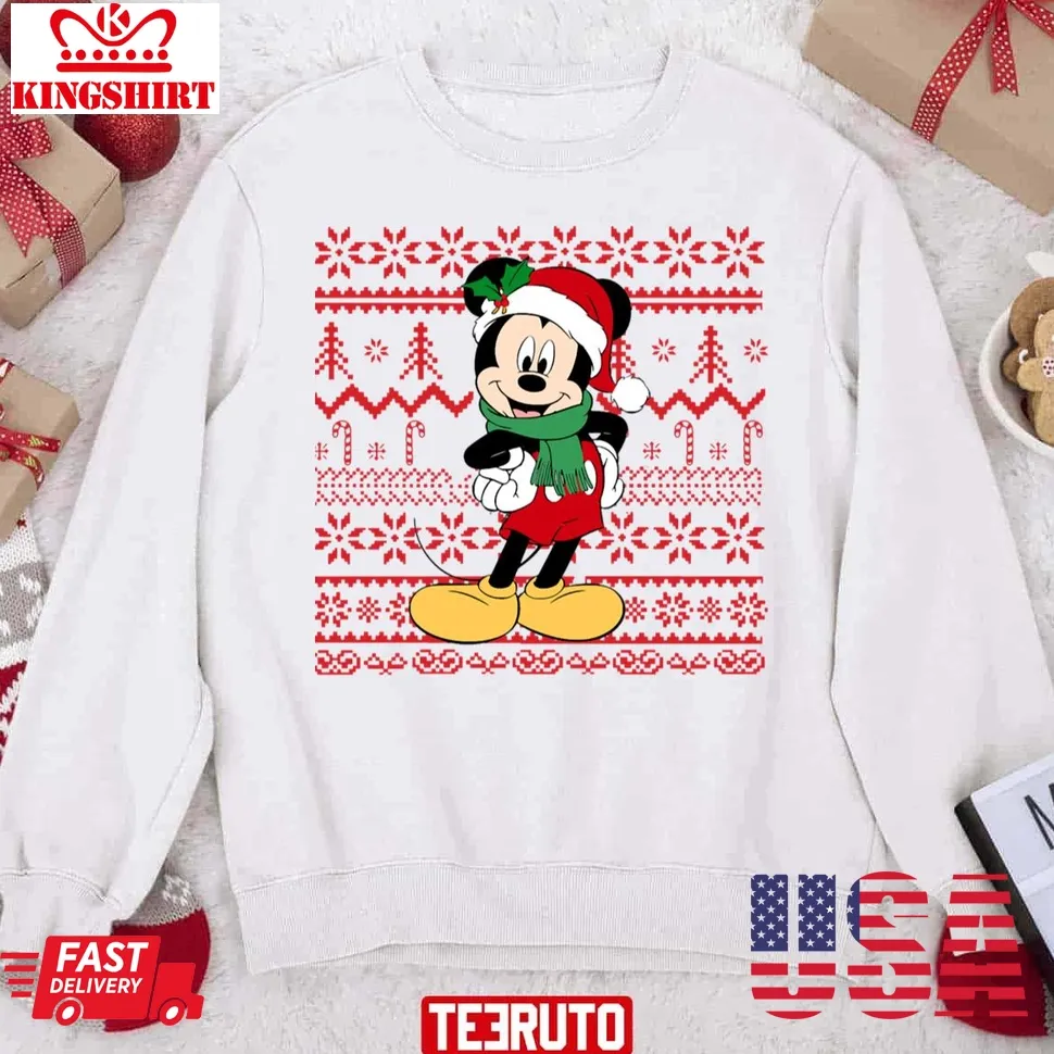 Seamless Knitted Christmas Movie Fans Sweatshirt Unisex Tshirt