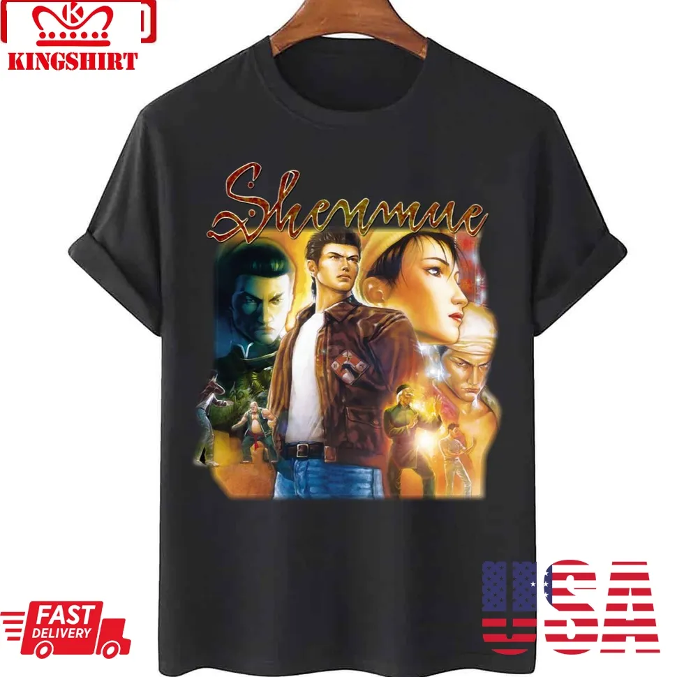 Shenmue 2 Box Art Unisex T Shirt Size up S to 4XL