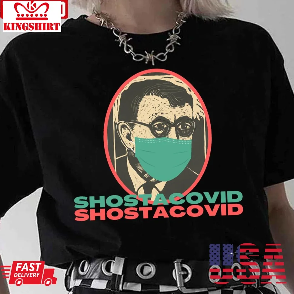 Shostacovid Unisex T Shirt Size up S to 4XL