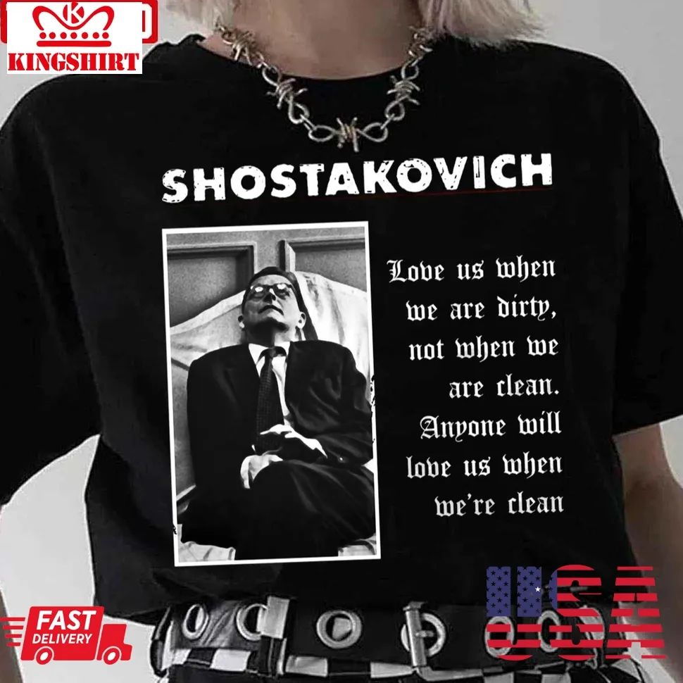 Shostakovich 1 Unisex T Shirt Plus Size