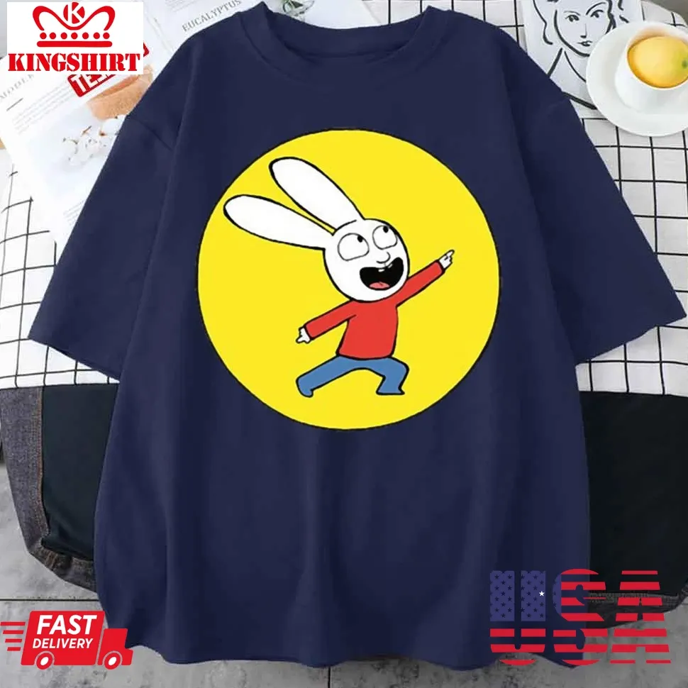 Simon The Bunny Moon Unisex T Shirt Unisex Tshirt