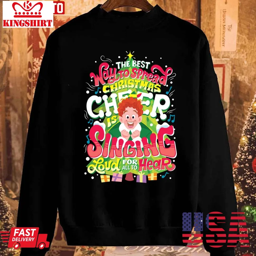 Singing Loud Christmas Cheer Unisex Sweatshirt Unisex Tshirt