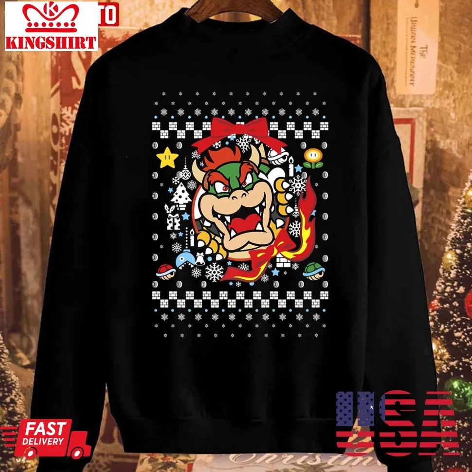 Sm Bow 2023 Christmas Sweatshirt Size up S to 4XL