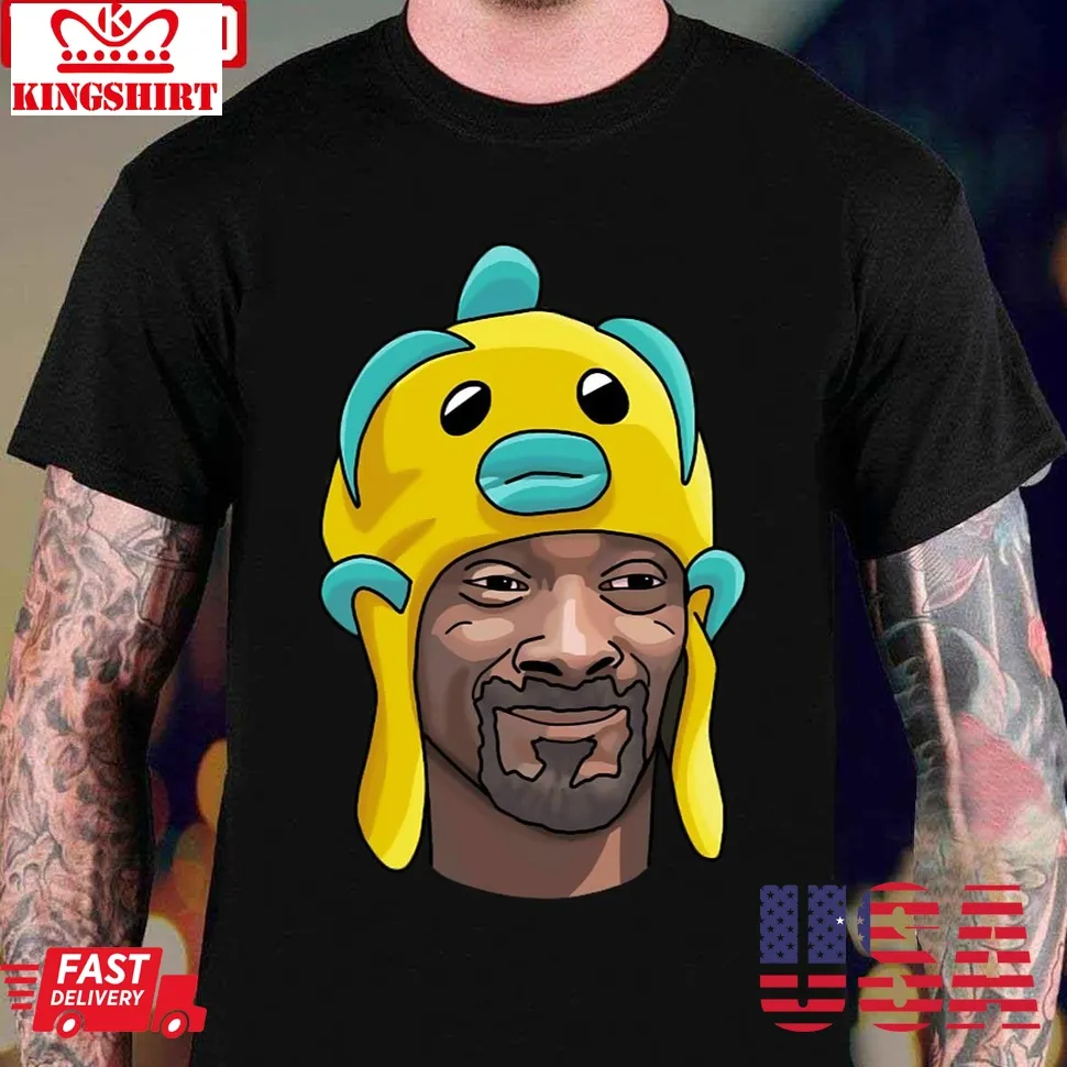 Snoop Dogg Funny Hat Meme Unisex T Shirt Size up S to 4XL