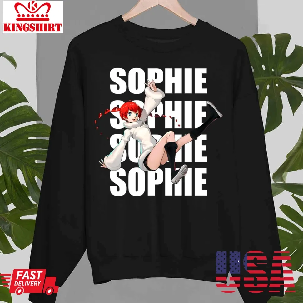 Sophie Persona 5 Strikers White Unisex Sweatshirt Unisex Tshirt