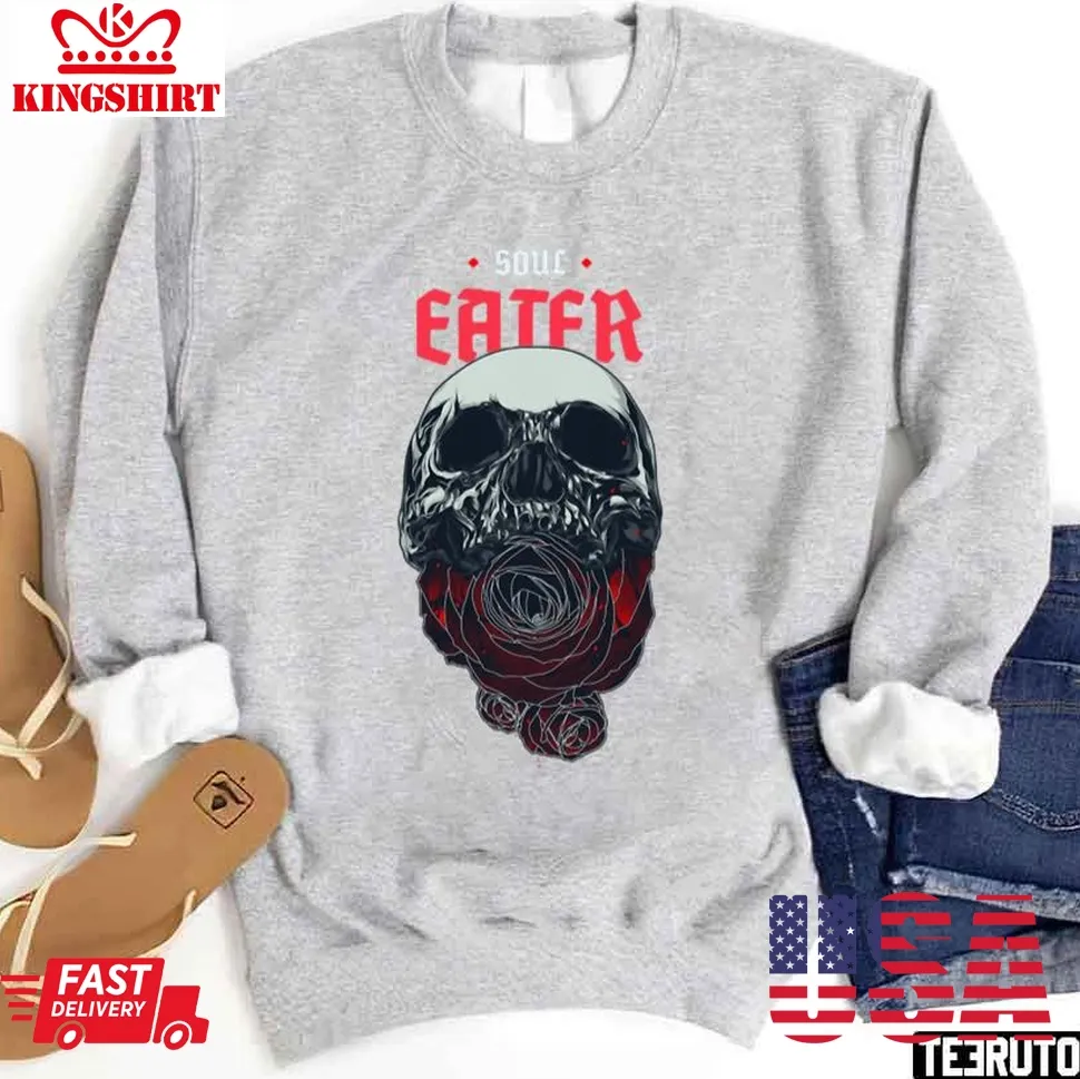 Soul Eater Anime Unisex Sweatshirt Size up S to 4XL