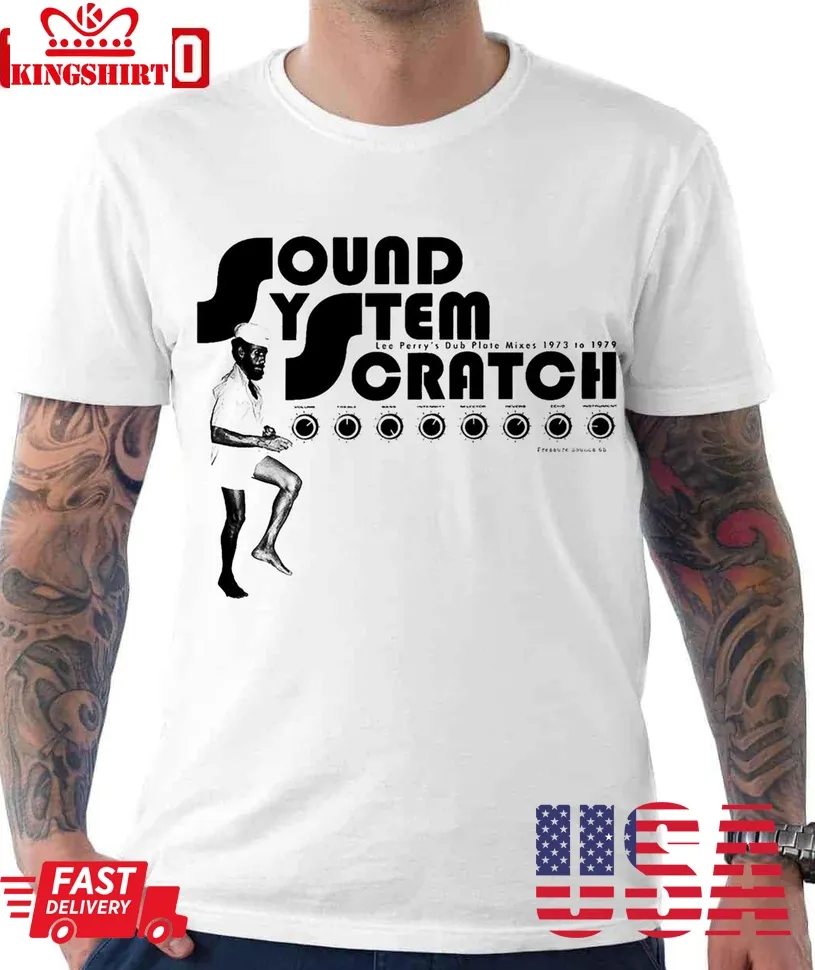 Sound System Scratch Dub Plate Mixes 1973 To 1979 Unisex T Shirt Size up S to 4XL