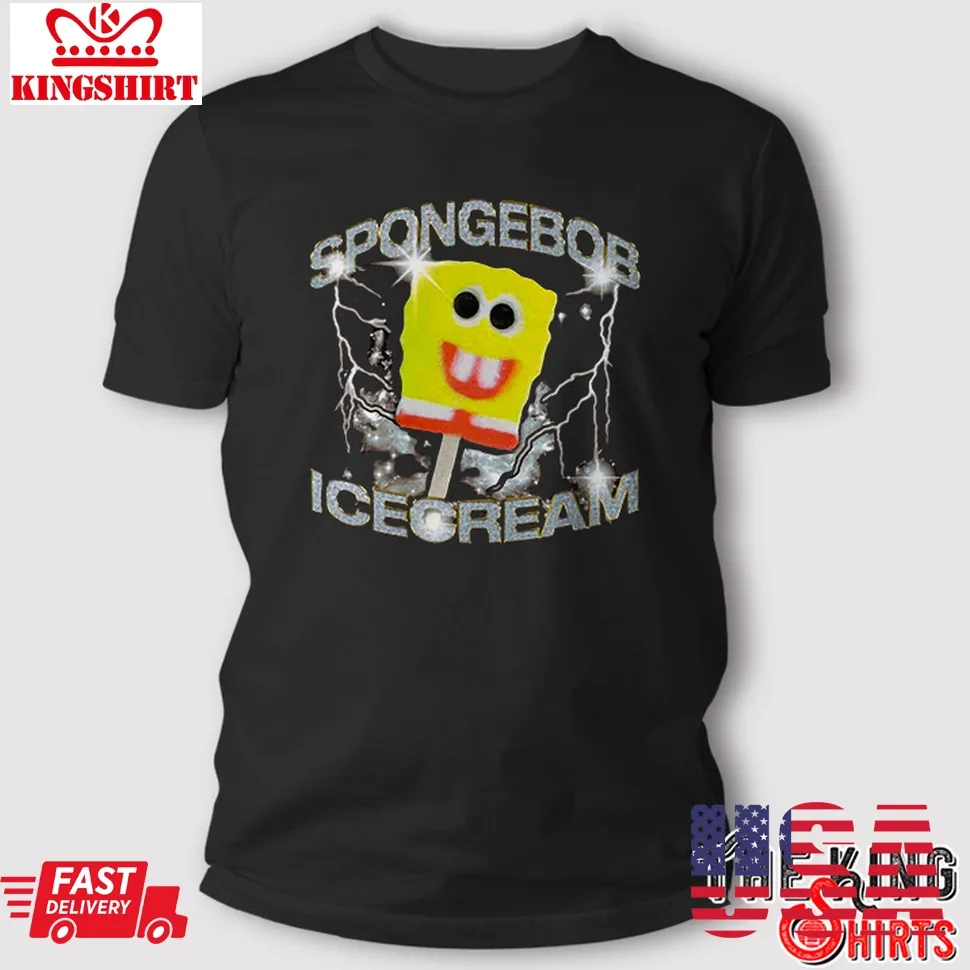 Spongebob Ice Cream T Shirt Plus Size
