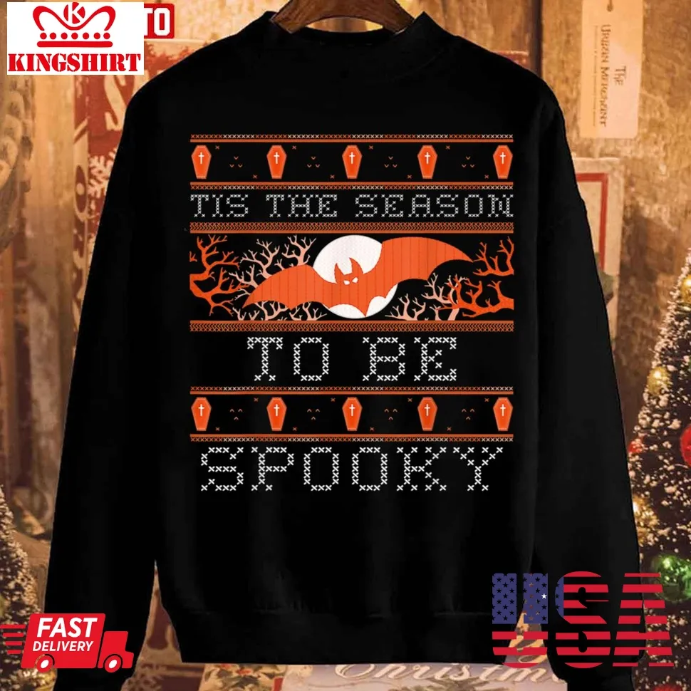 Spooky Halloween Bat Unisex Sweatshirt Plus Size