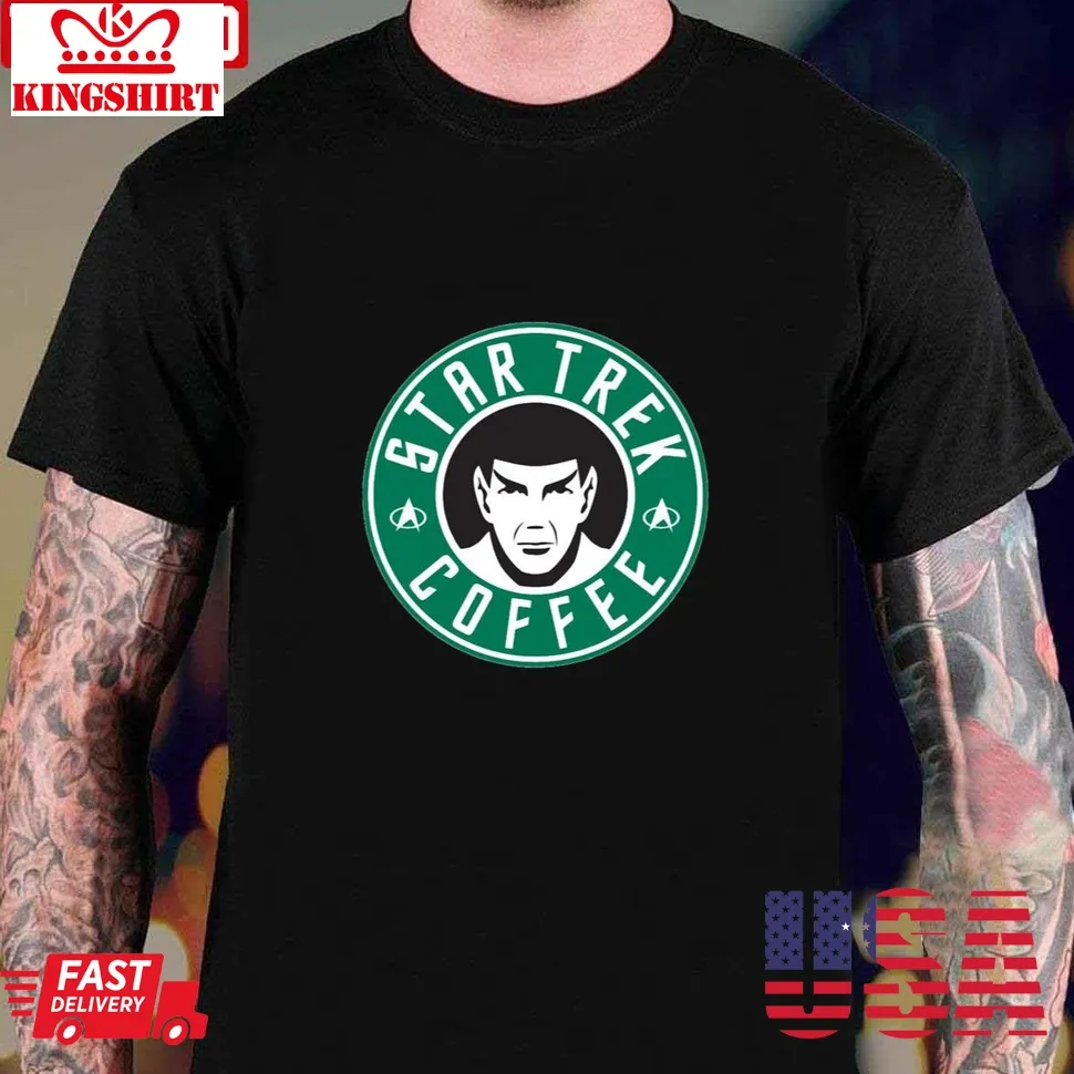 Starship Coffee Logo Unisex T Shirt Plus Size