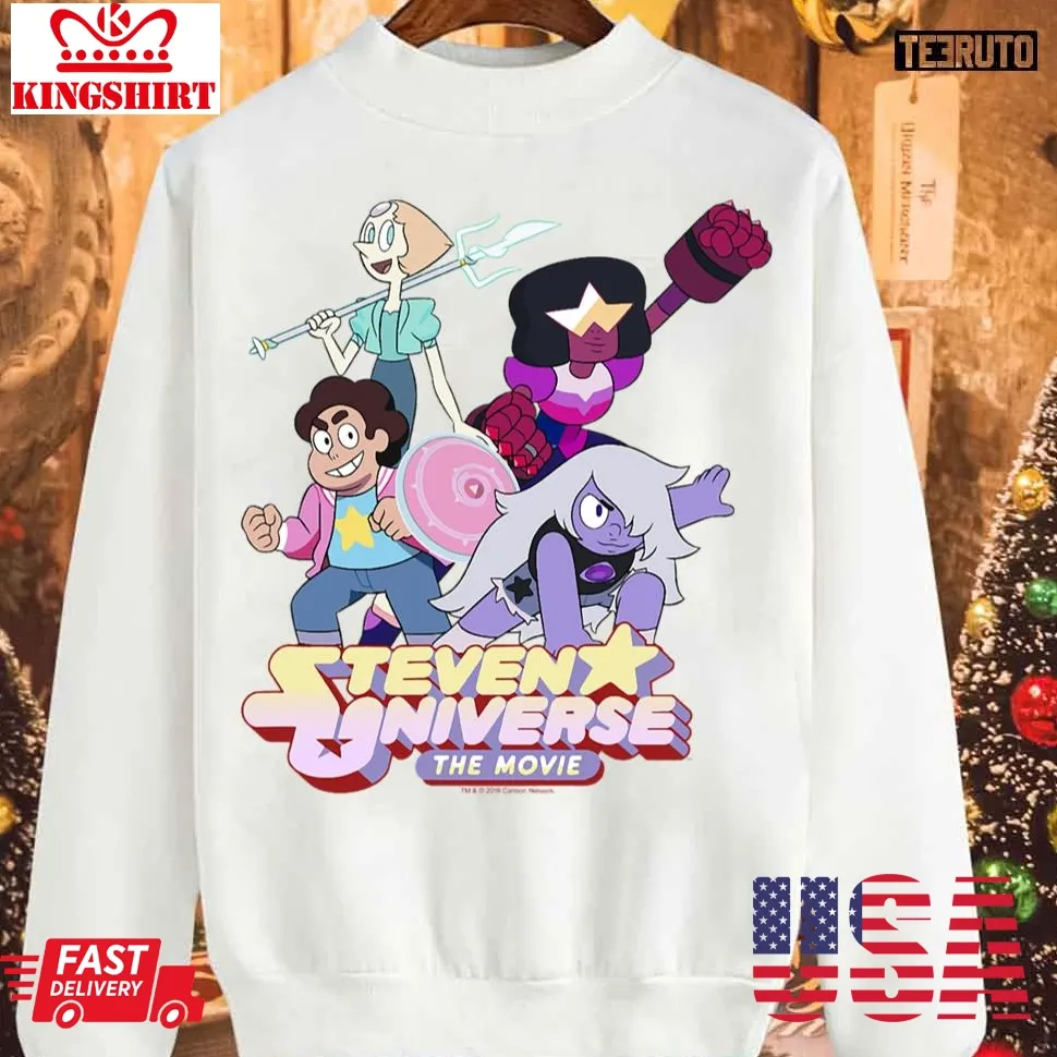 Steven Universe The Movie Group Shot 2023 Sweatshirt Size up S to 4XL